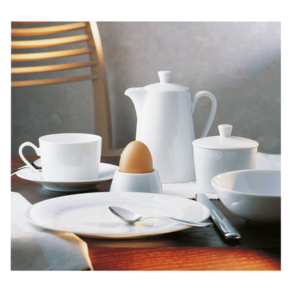 Schönwald Untertasse FINE DINING Kaffeetasse 120mm Hartporzellan weiß 6 St./Pack.