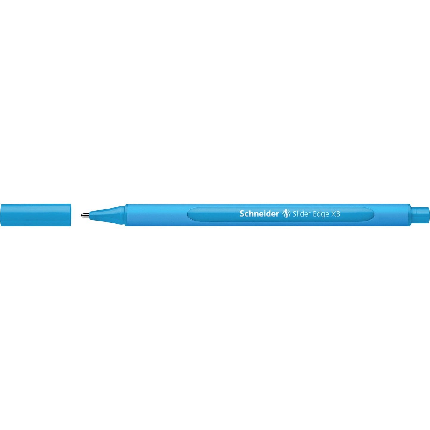 Schneider Kugelschreiber Slider Edge 0,7mm hellblau Mine nicht auswechselbar nicht dokumentenecht Schaftfarbe: cyan/hellblau