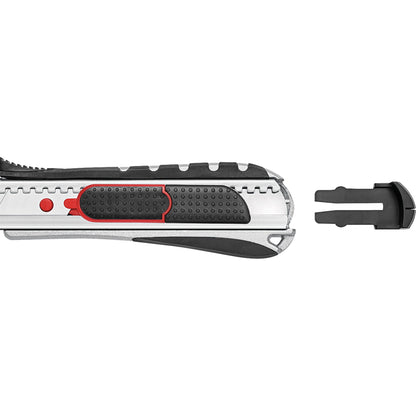 WEDO® Cutter Safety 2-in-1 18mm Carbonstahl schwarz/rot