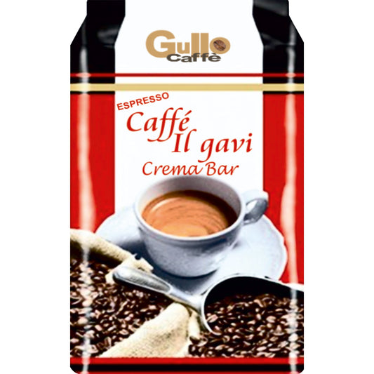 Gullo Kaffee Caffé Il Gavi - Crema Bar Espresso ganze Bohne 1.000 g/Pack.