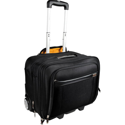 Exacompta Notebooktrolley Exactive® 45 x 39,5 x 25,5 cm (B x H x T) Polyester schwarz/orange