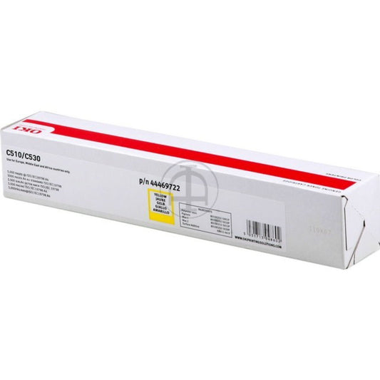 OKI Toner Originalzubehör 44469722 ca. 5.000 Seiten gelb