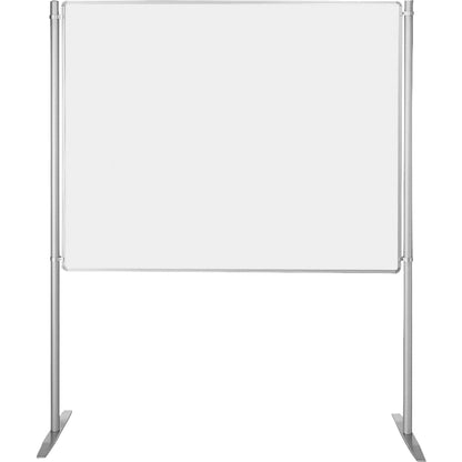 Ultradex Whiteboard FAIR Maße der Oberfläche: 150 x 120 cm (B x H) Tafel magnethaftend beidseitig beschreibbar inkl. 2 Standrohre, 2 Füße, 4 Tafelklemmen, Innensechskantschlüssel Stahl lackiert weiß