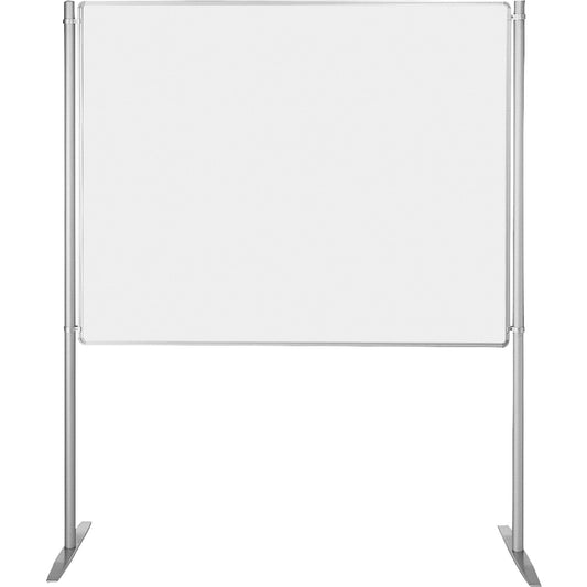 Ultradex Whiteboard FAIR Maße der Oberfläche: 150 x 120 cm (B x H) Tafel magnethaftend beidseitig beschreibbar inkl. 2 Standrohre, 2 Füße, 4 Tafelklemmen, Innensechskantschlüssel Stahl lackiert weiß
