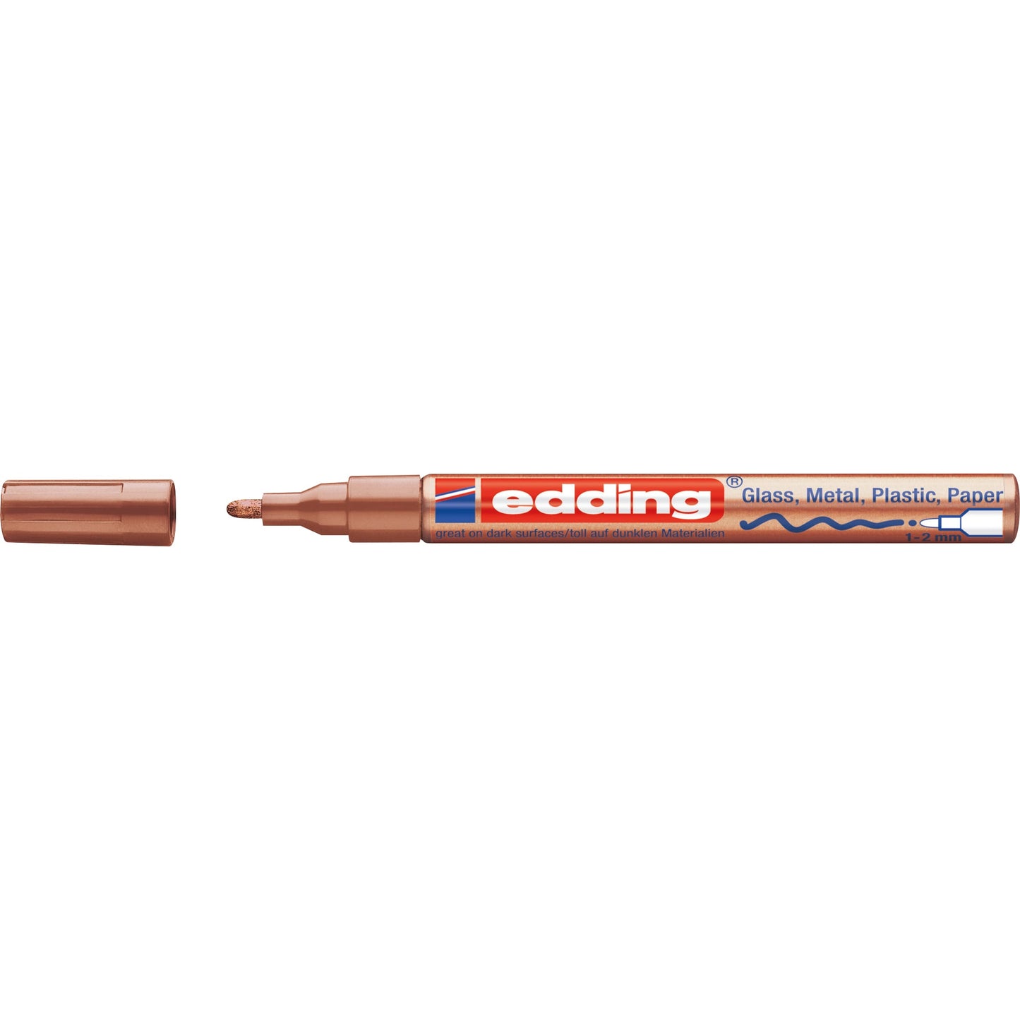 edding Lackmarker creative 751 1-2mm kupfer