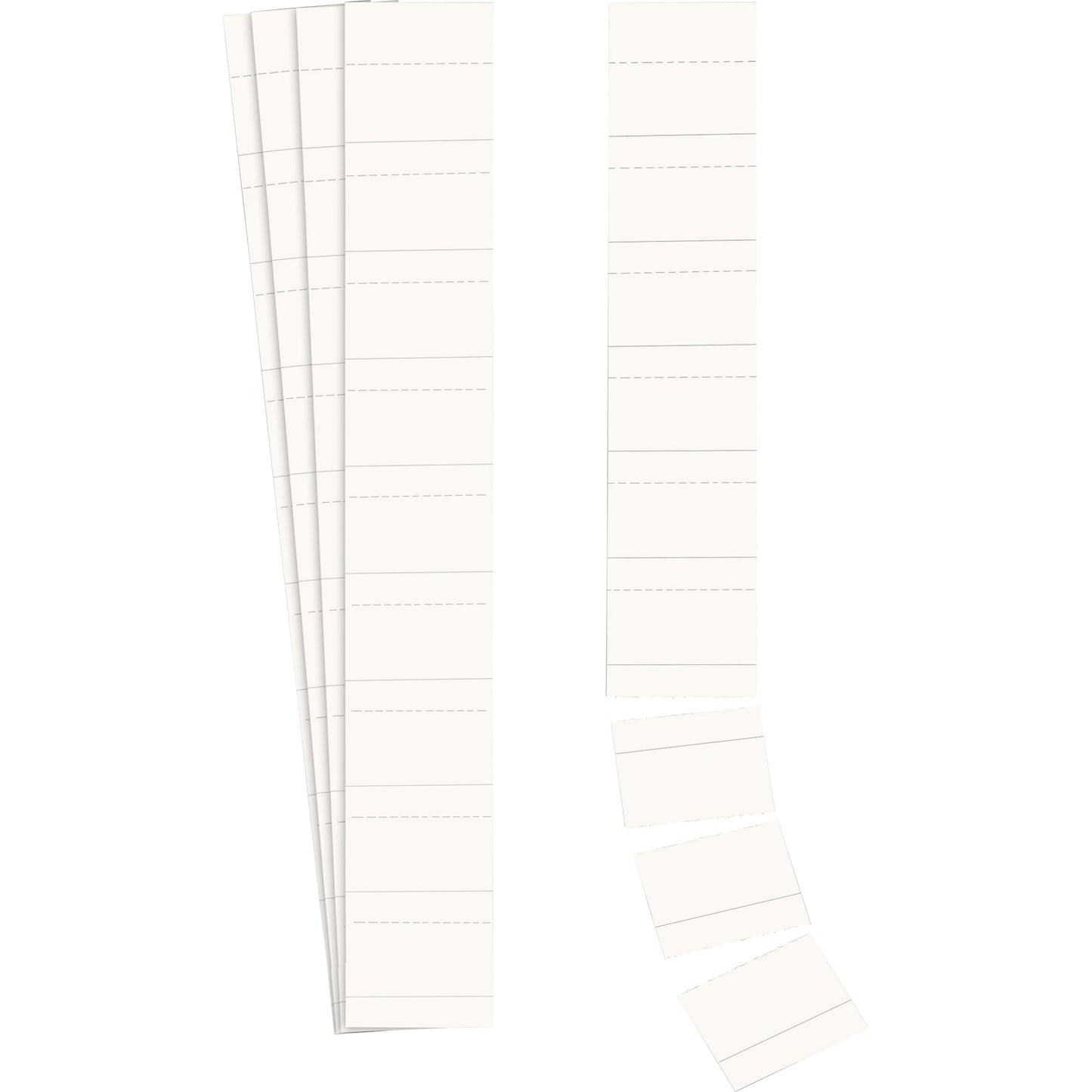 Ultradex Einsteckkarte Planrecord 7 x 3,2 cm (B x H) 190g/m² weiß 90 St./Pack.