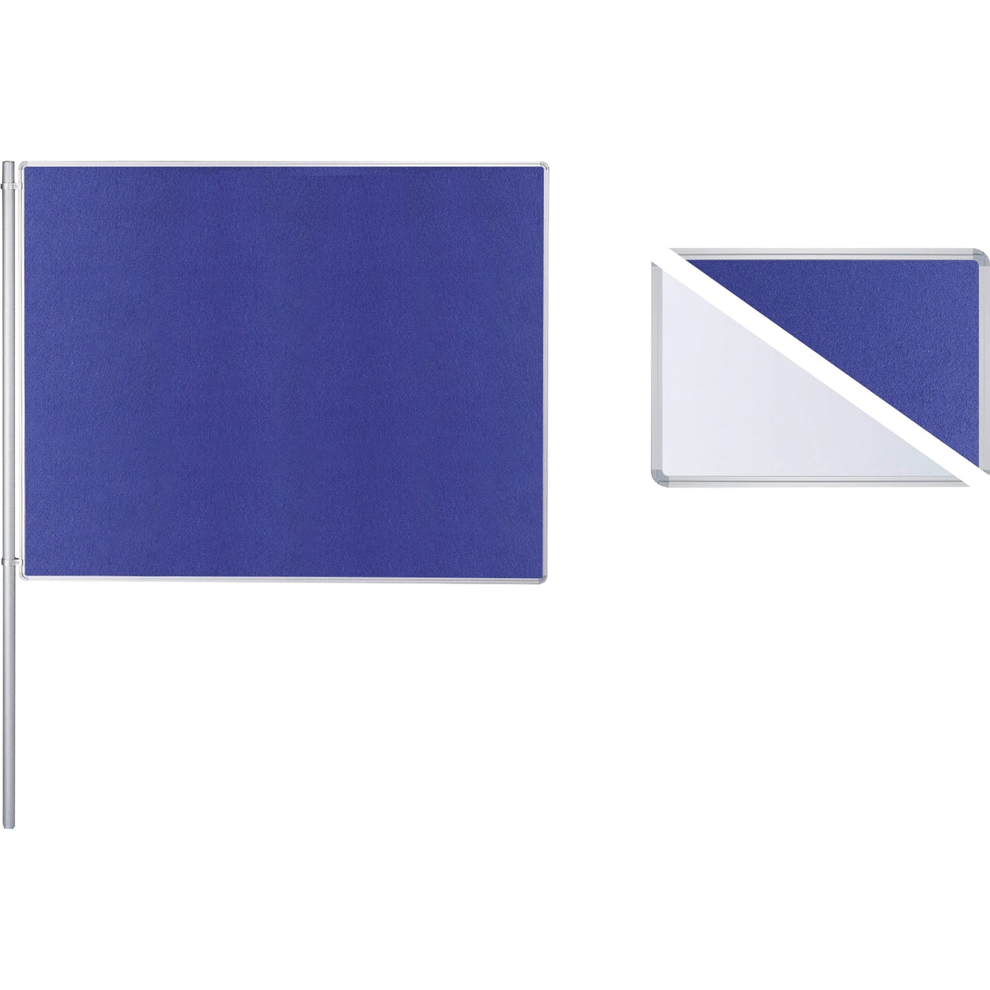Ultradex Anbauelement Tafel 150 x 120 cm (B x H) Polyester Farbe der Vorderseite: blau Farbe der Rückseite: weiß