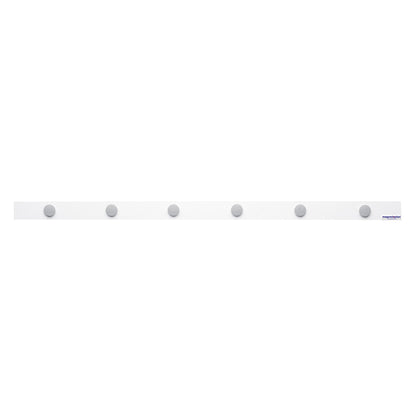 magnetoplan® Magnetleiste magnetowand 5 x 100 cm (B x L) Stahl, kunststoffbeschichtet weiß