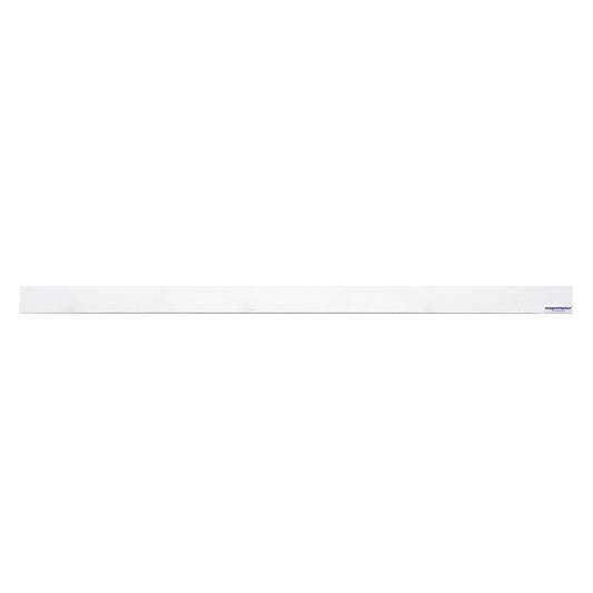 magnetoplan® Magnetleiste magnetowand 5 x 100 cm (B x L) Stahl, kunststoffbeschichtet weiß 10 St./Pack.