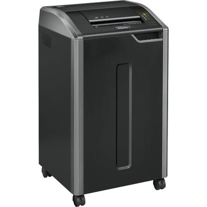 Fellowes® Aktenvernichter Powershred 425i P-2 Papier, Heftklammern, Büroklammern, Kreditkarten, CDs/DVDs Streifenschnitt 40 Bl. silber/schwarz