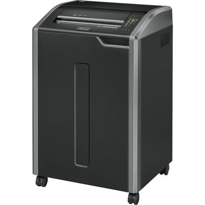 Fellowes® Aktenvernichter Powershred 485Ci P-4 Papier, Heftklammern, Büroklammern, Kreditkarten, CDs/DVDs Partikelschnitt 32 Bl. silber/schwarz