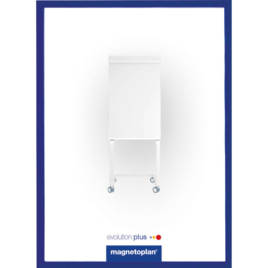 magnetoplan® Magnetrahmen magnetofix DIN A4 PVC blau 5 St./Pack.