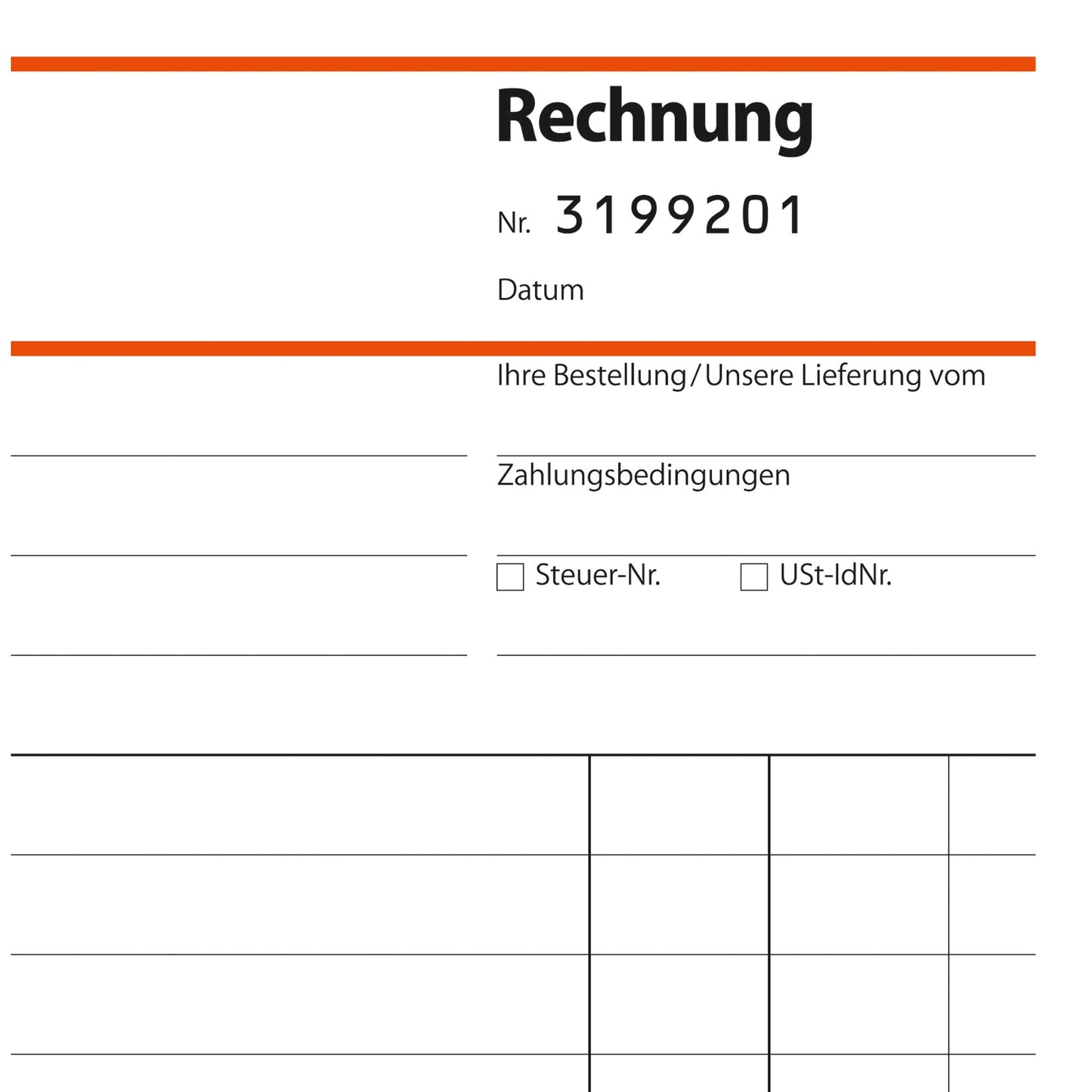 SIGEL Rechnungsblock SD 131 DIN A5 selbstdurchschreibend 1 Durchschlag 2 x 50 Bl.