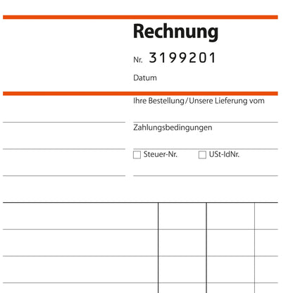 SIGEL Rechnungsblock SD 131 DIN A5 selbstdurchschreibend 1 Durchschlag 2 x 50 Bl.