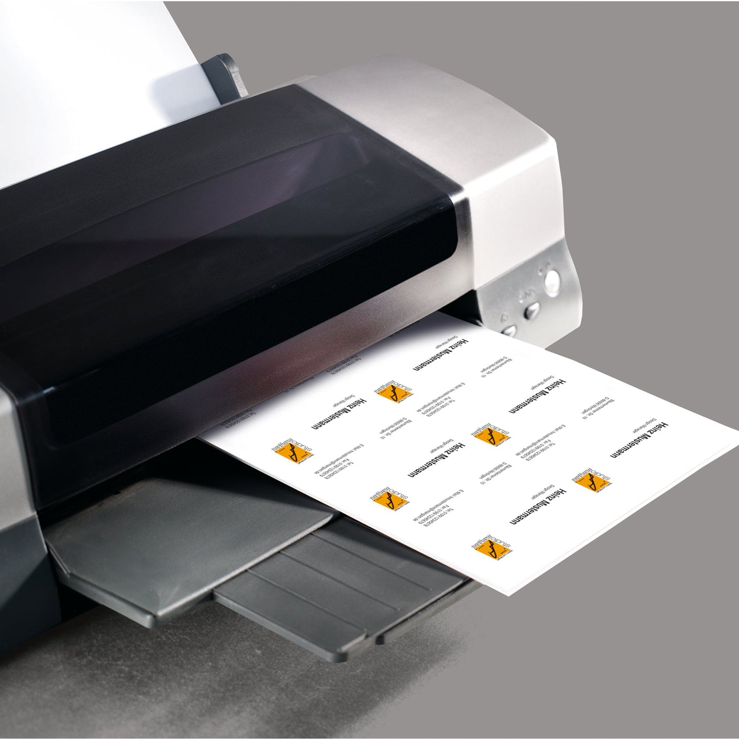 SIGEL Visitenkarte DIN A4 200g/m² hochweiß 60 Bl./Pack. 600 St./Pack.
