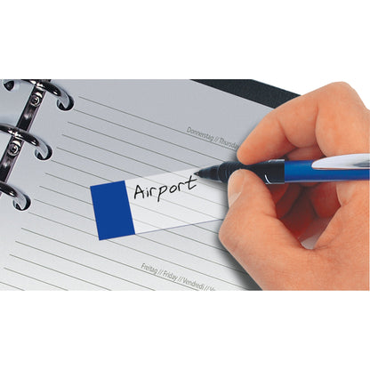 SIGEL Haftmarker Transparent 50 x 20 mm (B x H) rot, blau, gelb, grün 40 Bl./Block 4 Block/Pack.