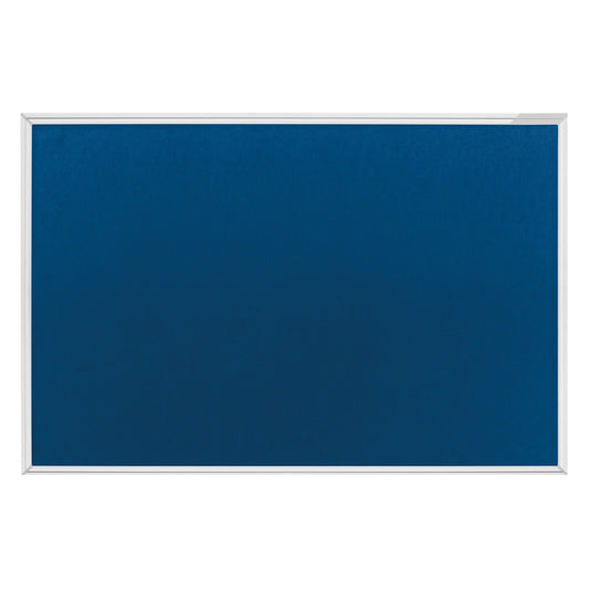 magnetoplan® Pinnwand Design SP 90 x 60 cm (B x H) Maße der Oberfläche: 86 x 56 cm (B x H) Filz Material des Rahmens: Aluminium blau