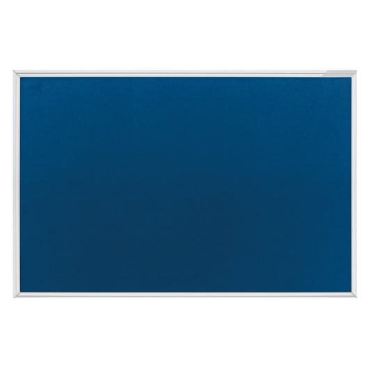 magnetoplan® Pinnwand Design SP 60 x 45 cm (B x H) Maße der Oberfläche: 56 x 41 cm (B x H) Filz Material des Rahmens: Aluminium blau