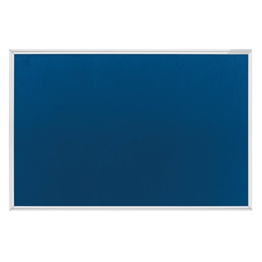 magnetoplan® Pinnwand Design SP 120 x 90 cm (B x H) Maße der Oberfläche: 116 x 86 cm (B x H) Filz Material des Rahmens: Aluminium blau