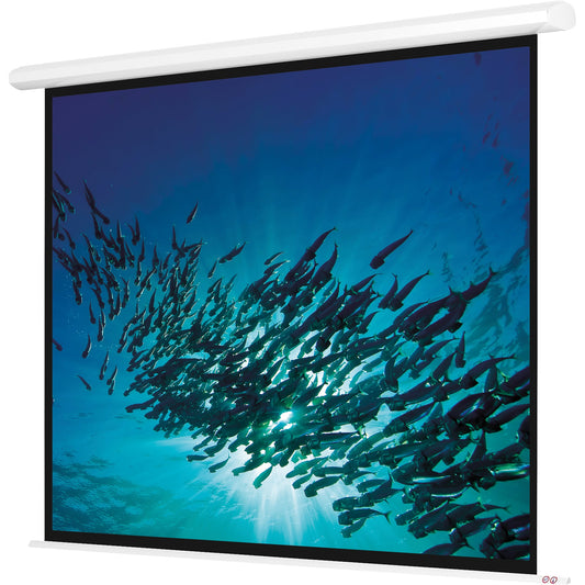 magnetoplan® Projektionswand Cineflex Advaced IR Bildformat: 1:1 Projektionsfläche: 200 x 200 cm (B x H) inkl. Infrarot Fernbedienung weiß