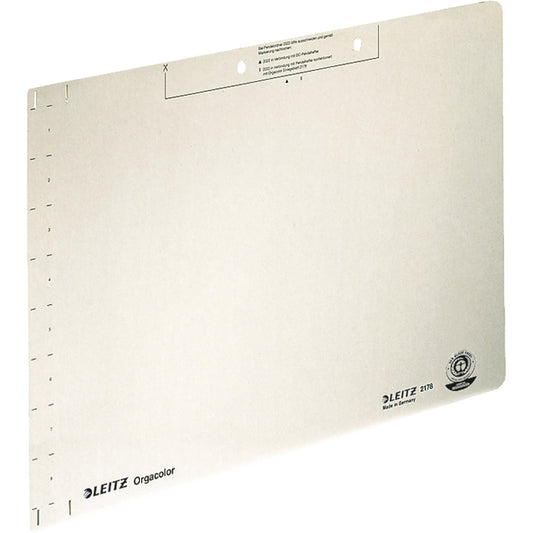 Leitz Pendeleinlegeblatt Orgacolor® DIN A4 260g/m² Karton chamois 100 St./Pack.