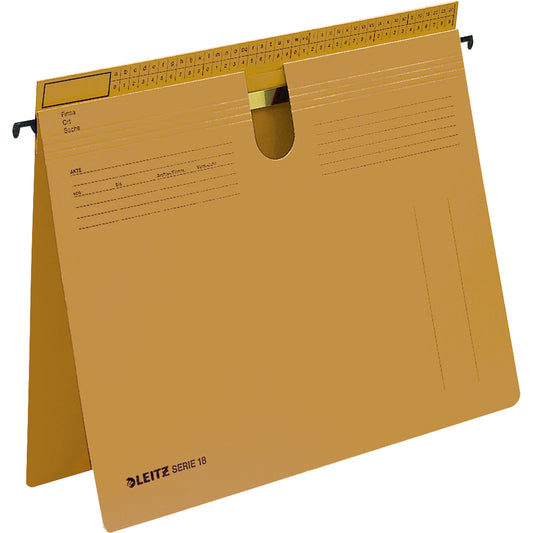 Leitz Hängehefter SERIE 18 DIN A4 250g/m² Natronkarton, recycelt naturbraun