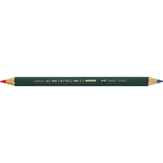 Faber-Castell Buntstift CASTELL COLOR B rot/blau