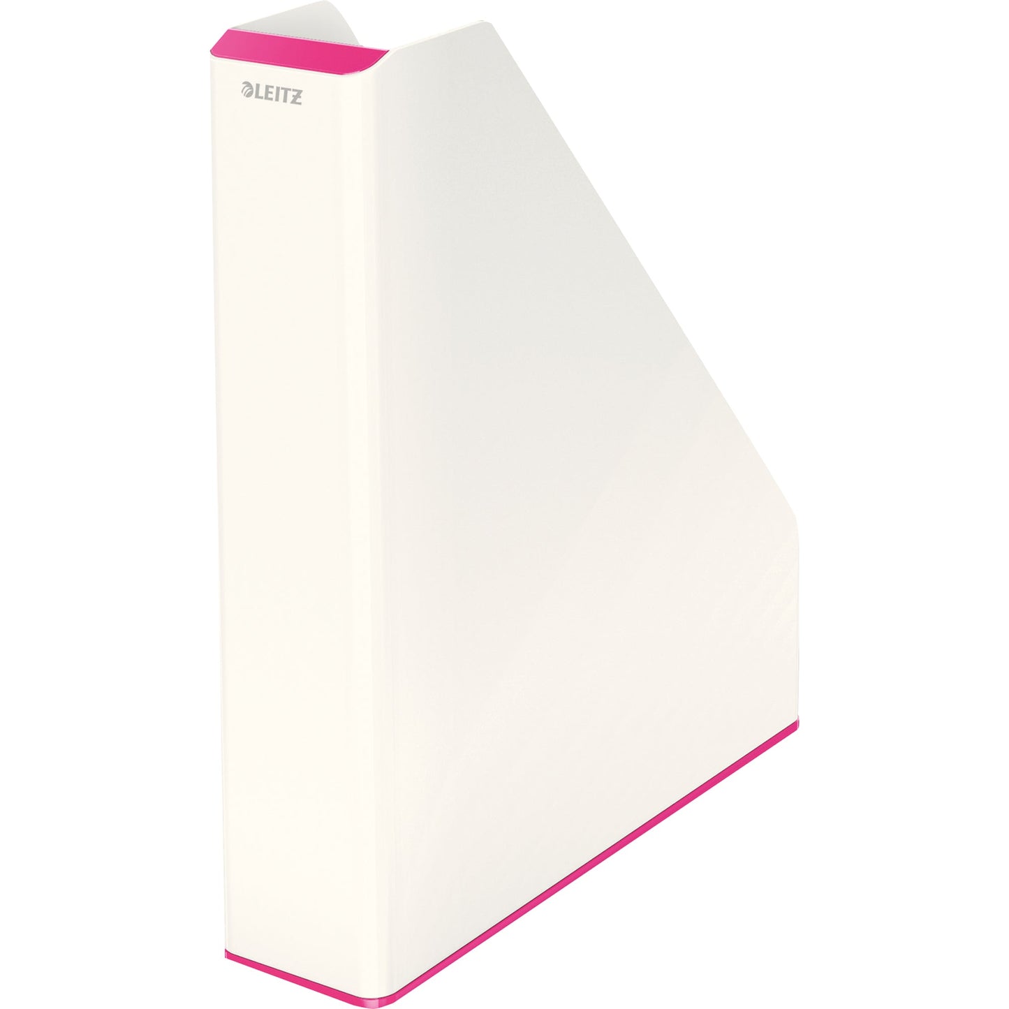 Leitz Stehsammler WOW Duo Colour 7,3 x 31,8 x 27,2 cm (B x H x T) DIN A4 Werkstoff: Polystyrol pink/weiß