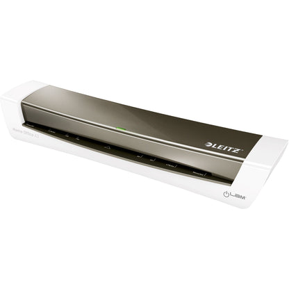Leitz Laminiergerät iLAM Home Office Heißlaminierung 46,5 x 7,6 x 12,8 cm (B x H x T) DIN A3 dunkelgrau