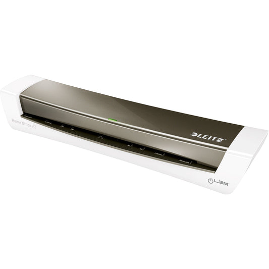 Leitz Laminiergerät iLAM Home Office Heißlaminierung 46,5 x 7,6 x 12,8 cm (B x H x T) DIN A3 dunkelgrau