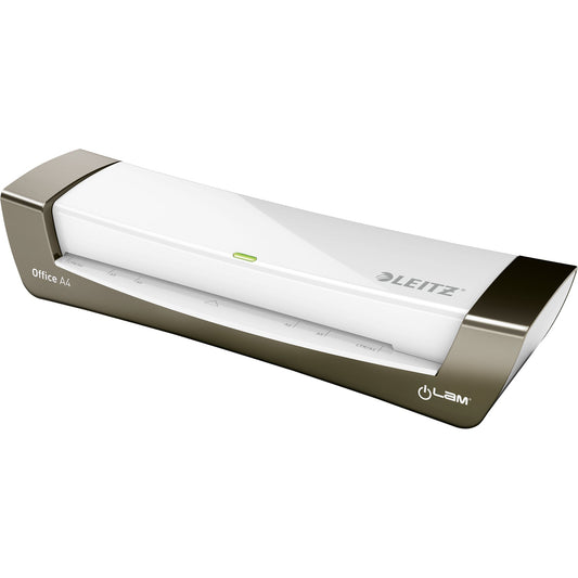 Leitz Laminiergerät iLAM Office Heißlaminierung 37 x 12,5 x 7,5 cm (B x H x T) DIN A4 silber
