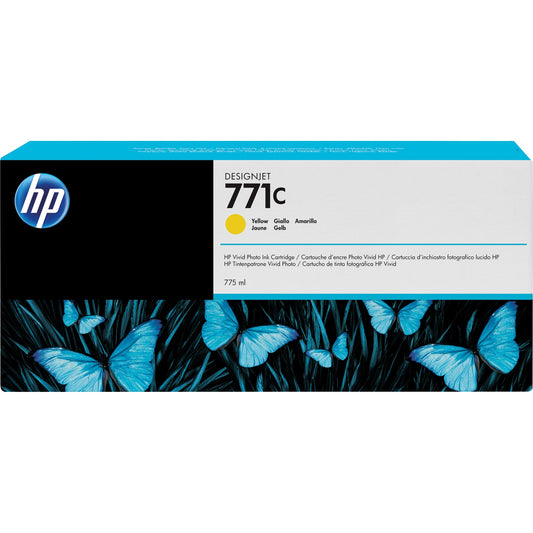HP Tintenpatrone Originalzubehör 771C gelb 775ml