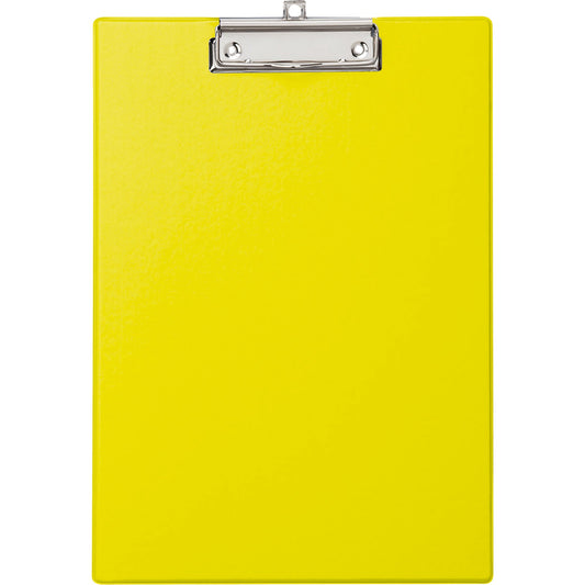 MAUL Klemmbrett 23 x 32 cm (B x H) DIN A4 Karton Material außen: PVC-Folie gelb