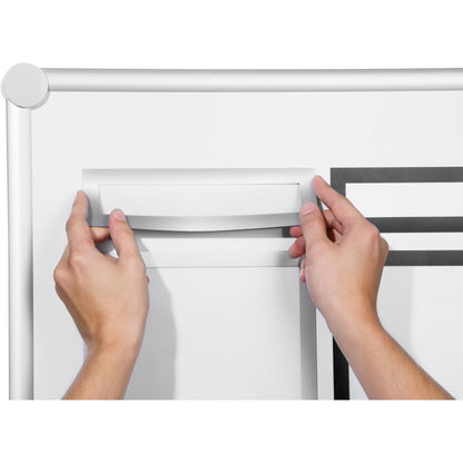 DURABLE Magnetrahmen DURAFRAME® MAGNETIC TOP A4 Polyethylen/Polypropylen schwarz 5 St./Pack.