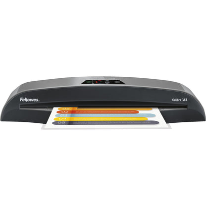 Fellowes® Laminiergerät Calibre Heiß-/Kaltlaminierung 57 x 11 x 15,6 cm (B x H x T) DIN A3 anthrazit