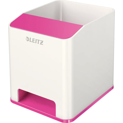 Leitz Stifteköcher WOW Duo Colour 9 x 10 x 10,1 cm (B x H x T) Polystyrol pink/weiß