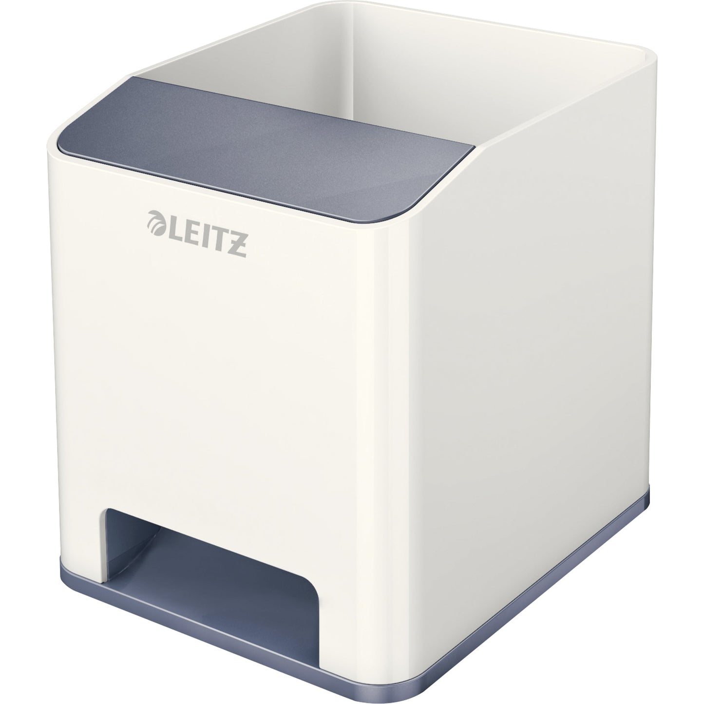 Leitz Stifteköcher WOW Duo Colour 9 x 10 x 10,1 cm (B x H x T) Polystyrol grau/weiß