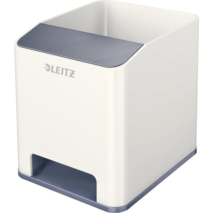 Leitz Stifteköcher WOW Duo Colour 9 x 10 x 10,1 cm (B x H x T) Polystyrol grau/weiß