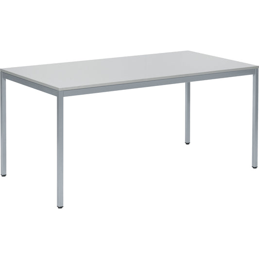 Konferenztisch LINE 1.600 x 720 x 800 mm (B x H x T) 3-Schicht-Spanplatte Farbe der Tischplatte: lichtgrau