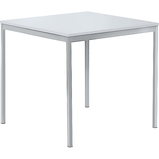 Konferenztisch LINE 800 x 720 x 800 mm (B x H x T) 3-Schicht-Spanplatte Farbe der Tischplatte: lichtgrau