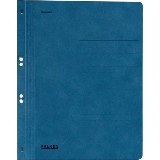 Falken Ösenhefter DIN A4 250g/m² Manilakarton, recycelt blau