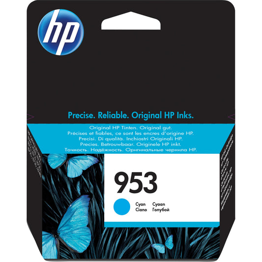 HP Tintenpatrone Originalzubehör 953 ca. 630 Seiten cyan 10ml