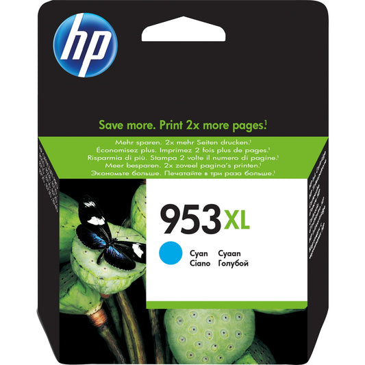 HP Tintenpatrone Originalzubehör 953XL ca. 1.450 Seiten cyan 20ml