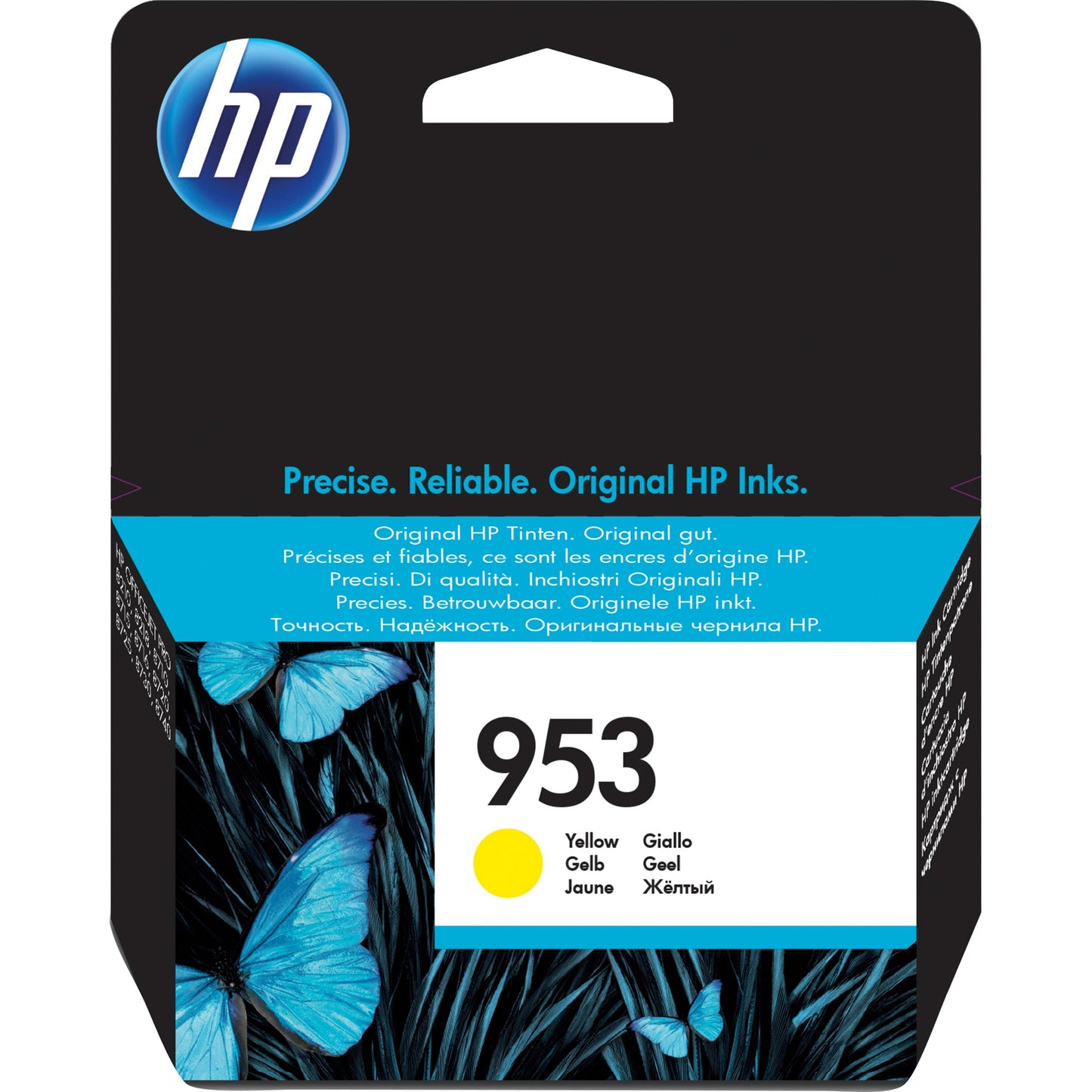 HP Tintenpatrone Originalzubehör 953 ca. 630 Seiten gelb 10ml