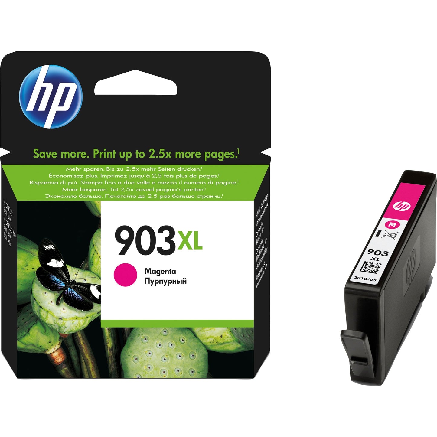 HP Tintenpatrone Originalzubehör 903XL ca. 750 Seiten magenta 8,5ml