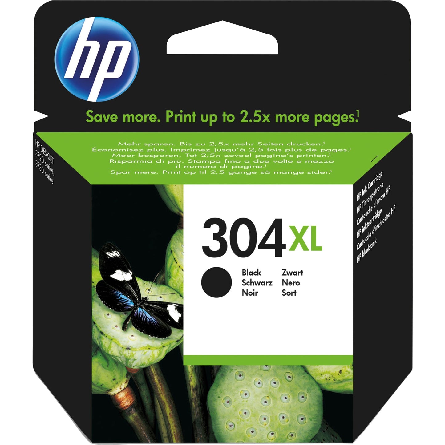HP Tintenpatrone Originalzubehör 304XL ca. 300 Seiten schwarz 5,5ml