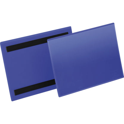 DURABLE Etikettenhülle 22,3 x 16,3 cm (B x H) Polypropylen dunkelblau 50 St./Pack.