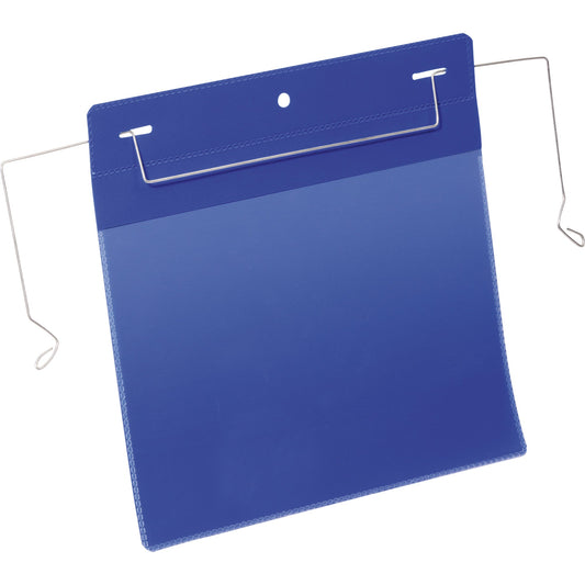 DURABLE Sichttasche DIN A5 quer Kunststoff dunkelblau 50 St./Pack.