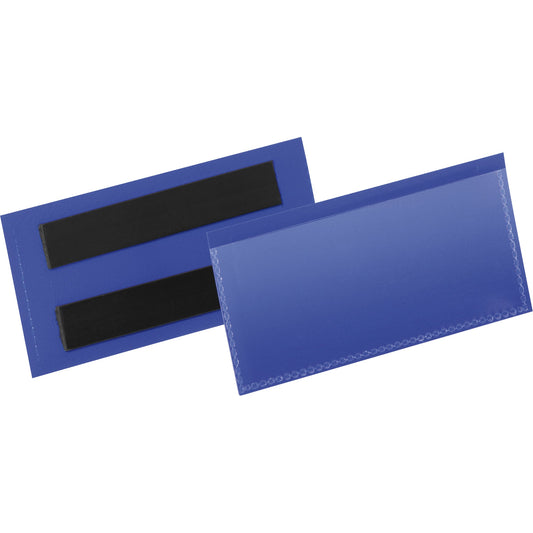 DURABLE Etikettenhülle 11,3 x 5,3 cm (B x H) Polypropylen dunkelblau 50 St./Pack.