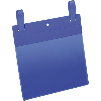 DURABLE Sichttasche DIN A5 quer Kunststoff dunkelblau 50 St./Pack.